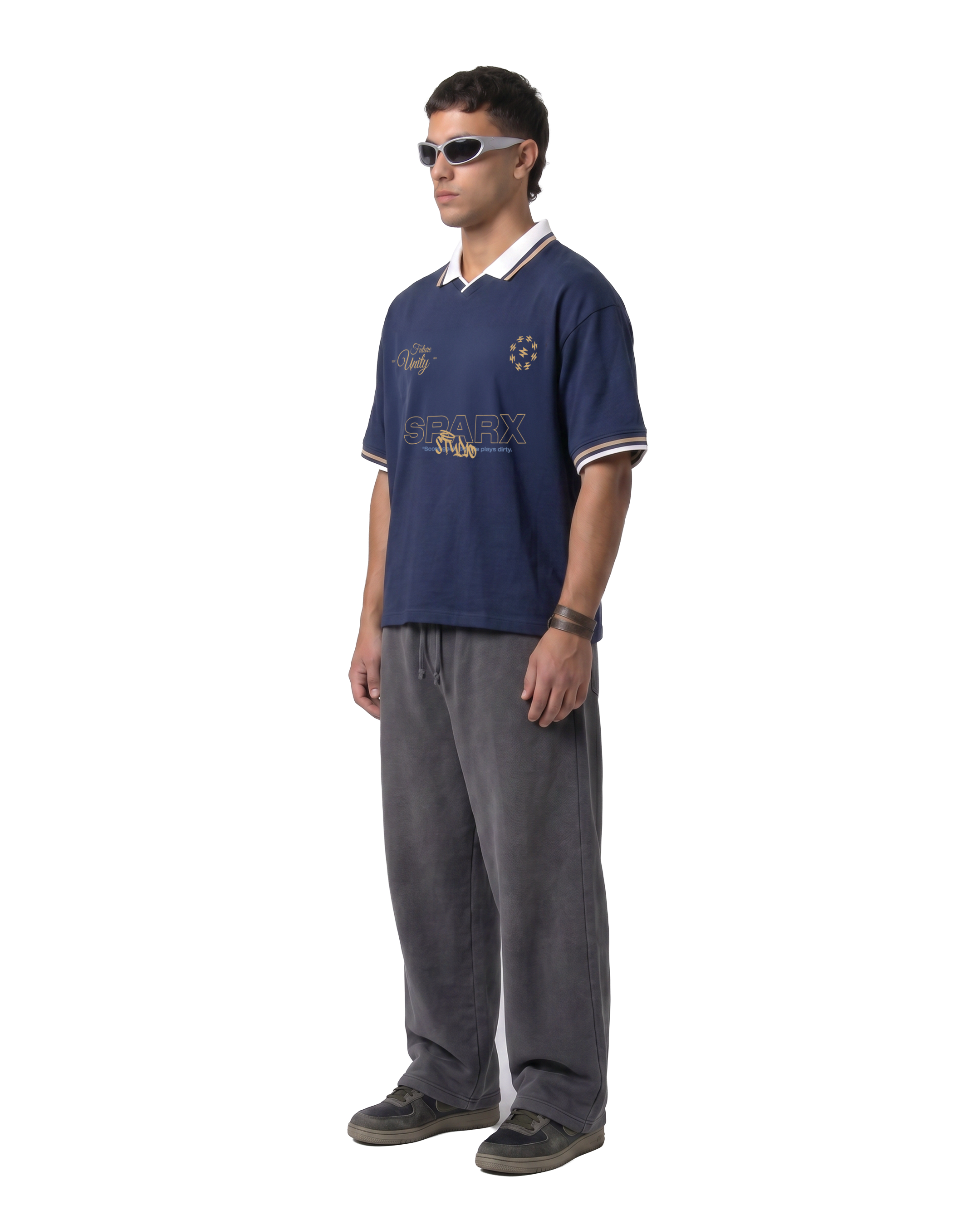 SPARX NAVYBLUE JERSEY POLO