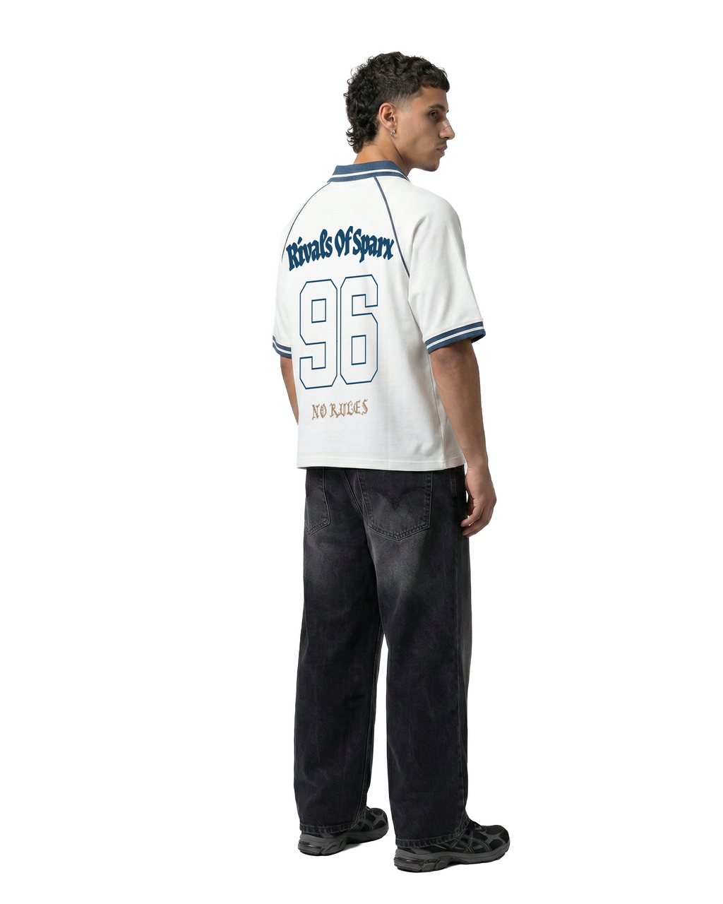 SPARX CREAMY WHITE JERESY POLO