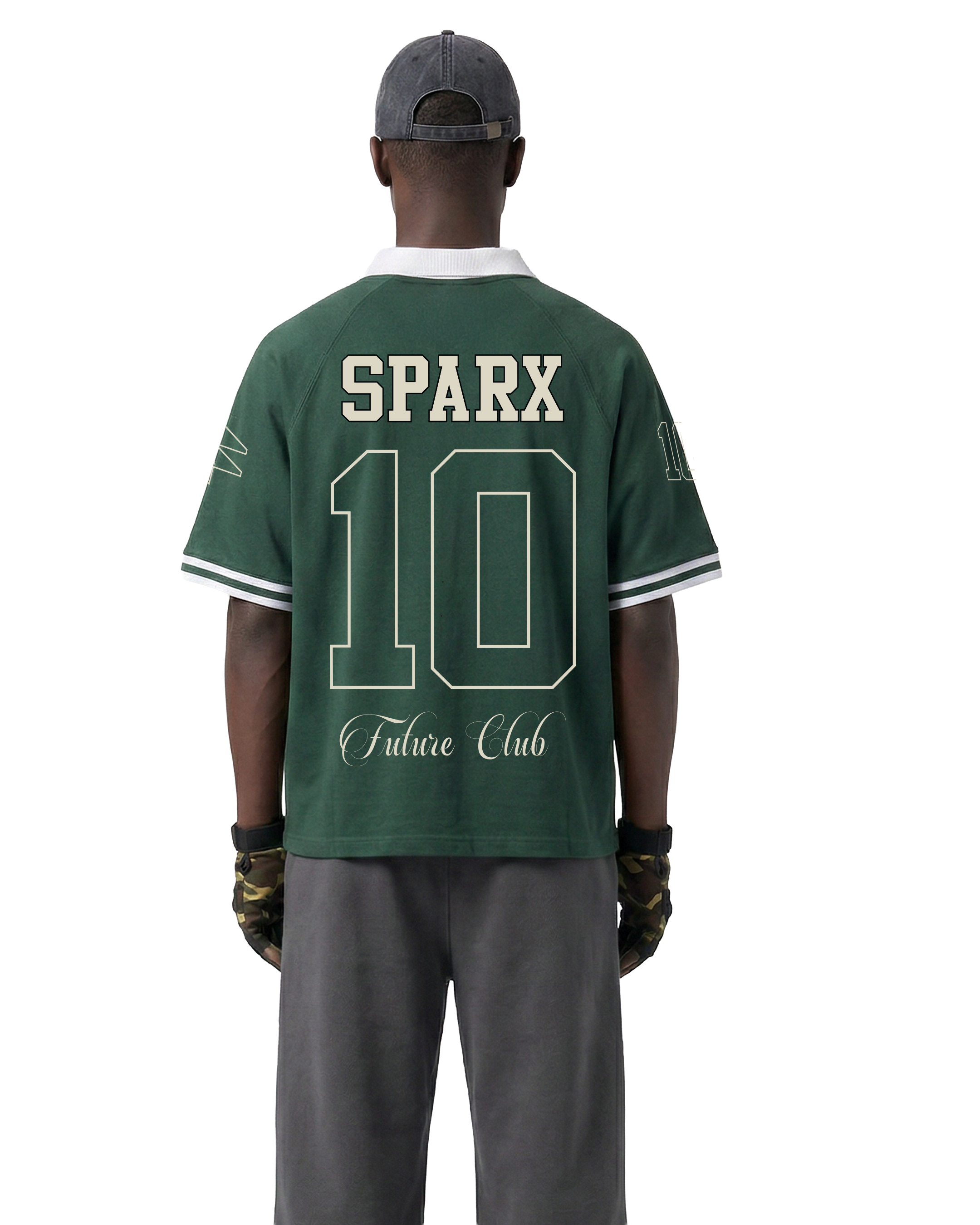 SPARX GREEN JERESY POLO