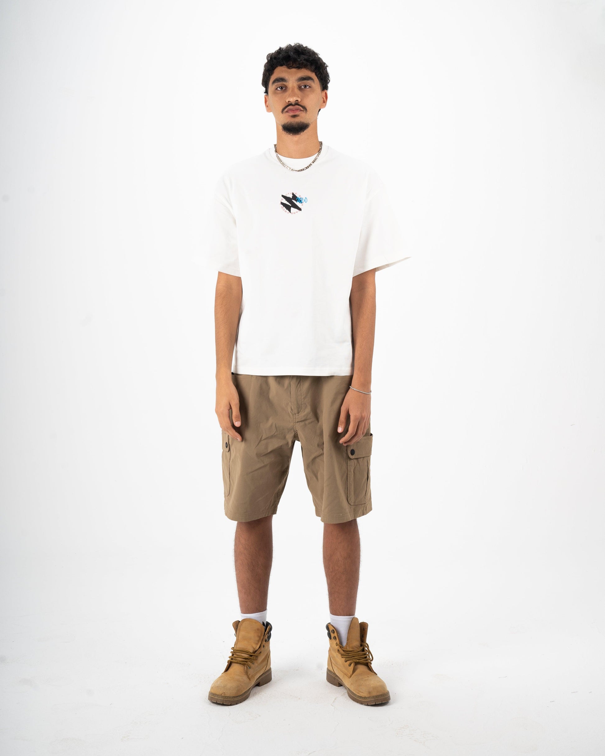 SPARX WHITE TEE PRINTED - Sparx
