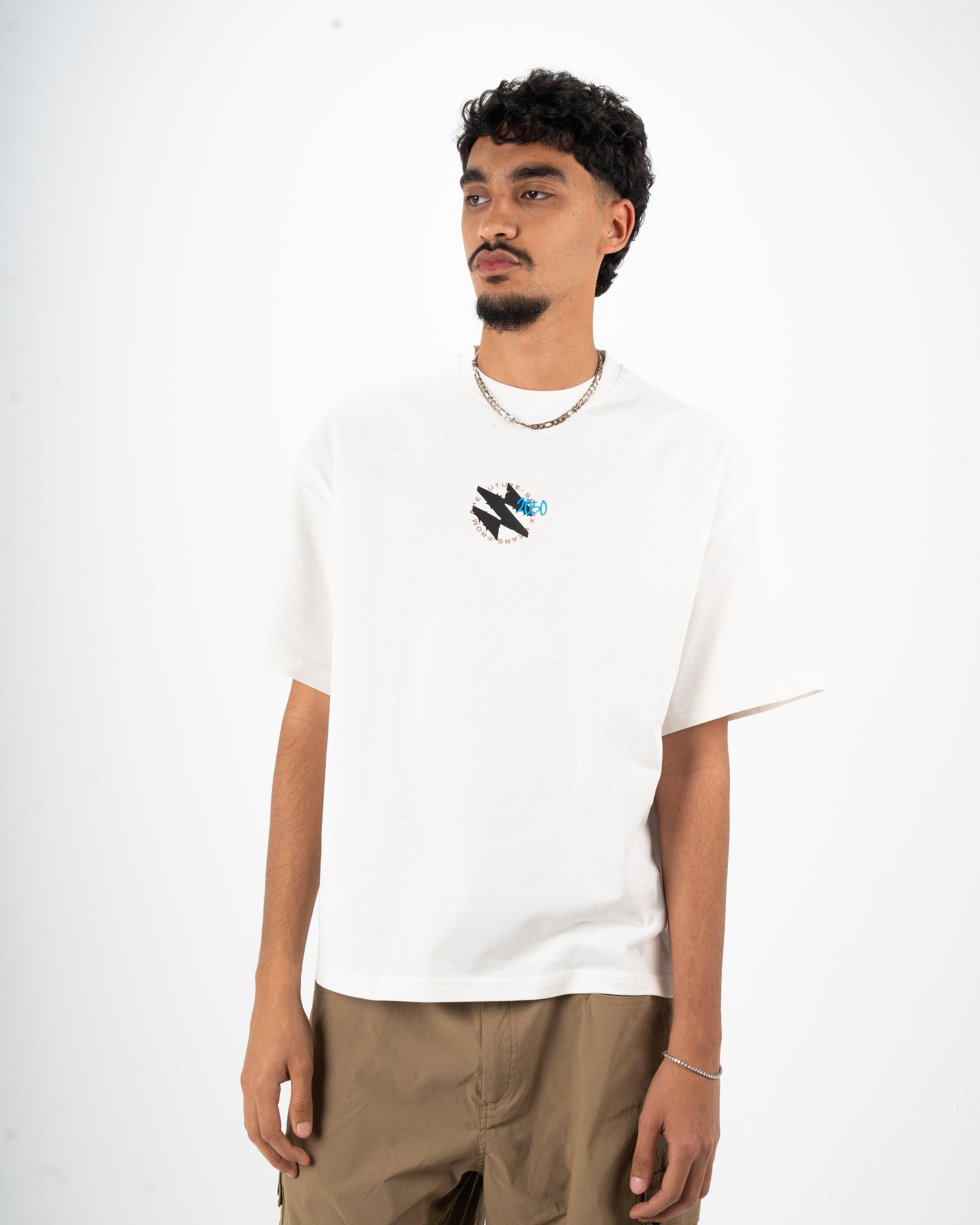 SPARX WHITE TEE PRINTED - Sparx
