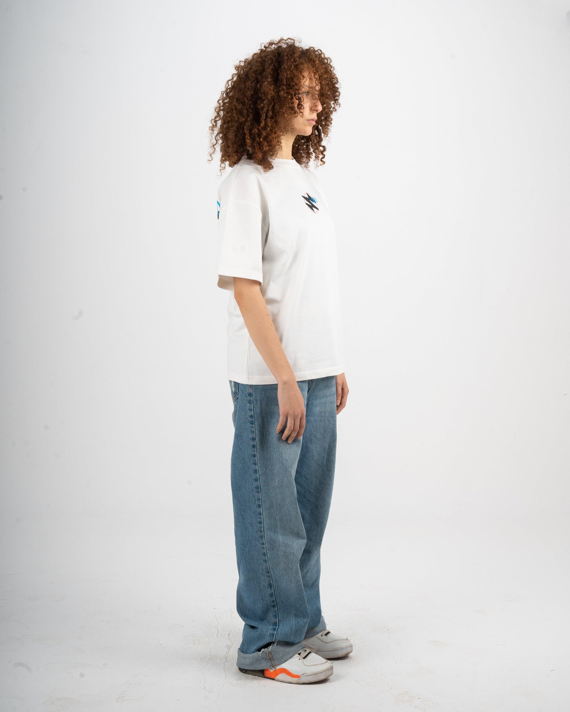 SPARX WHITE TEE PRINTED - Sparx