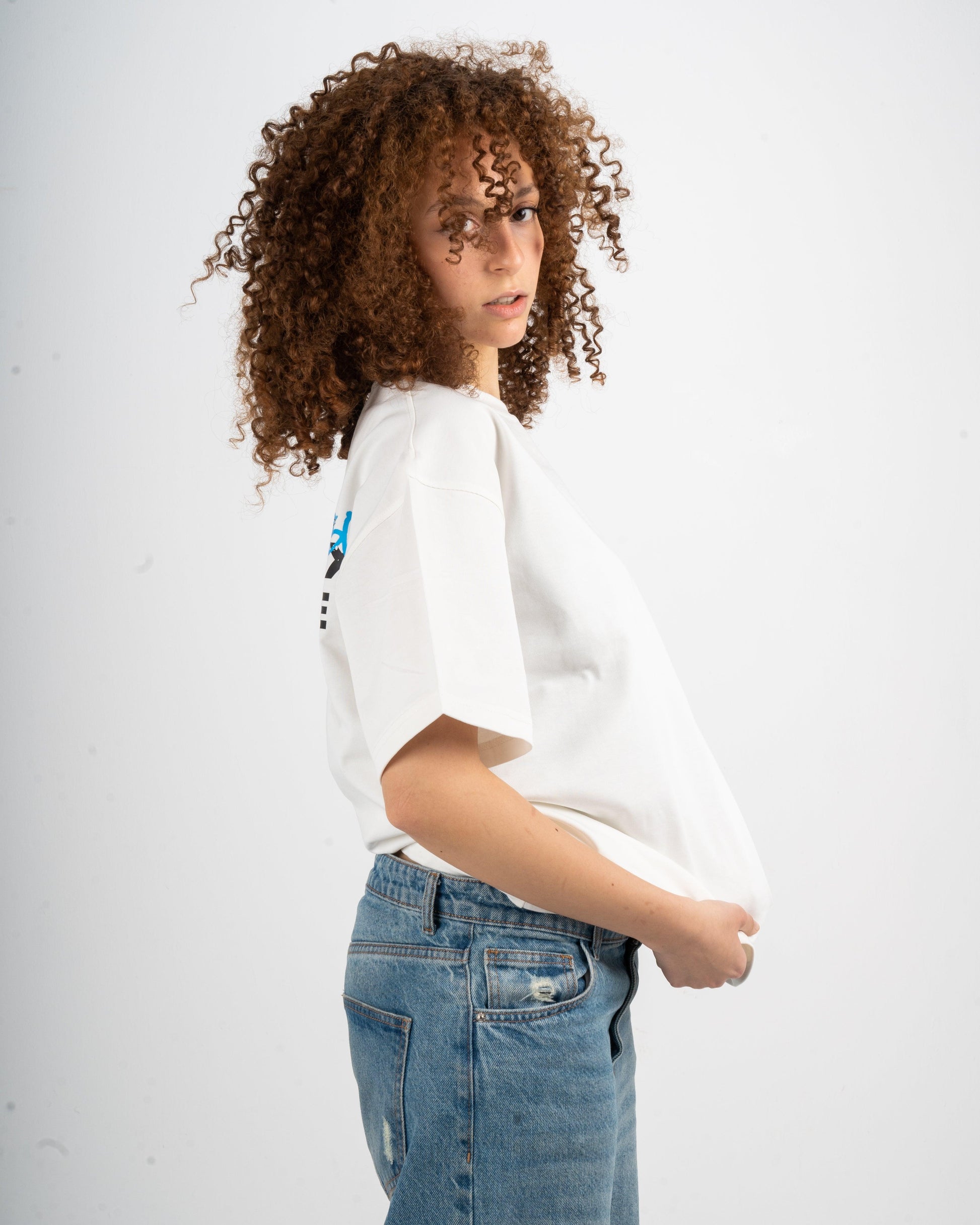 SPARX WHITE TEE PRINTED - Sparx