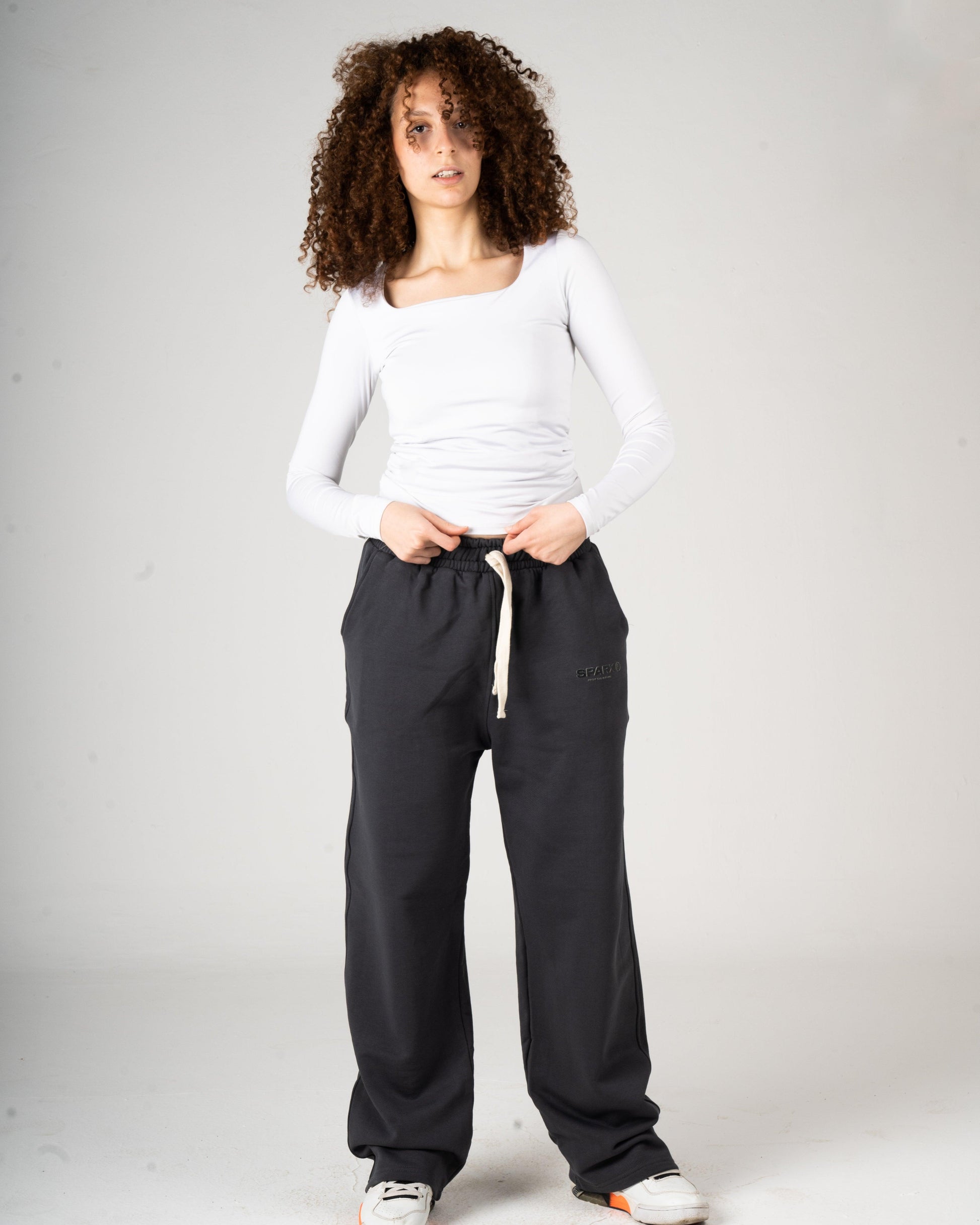 SPARX GRAY RELAX PANTS - Sparx