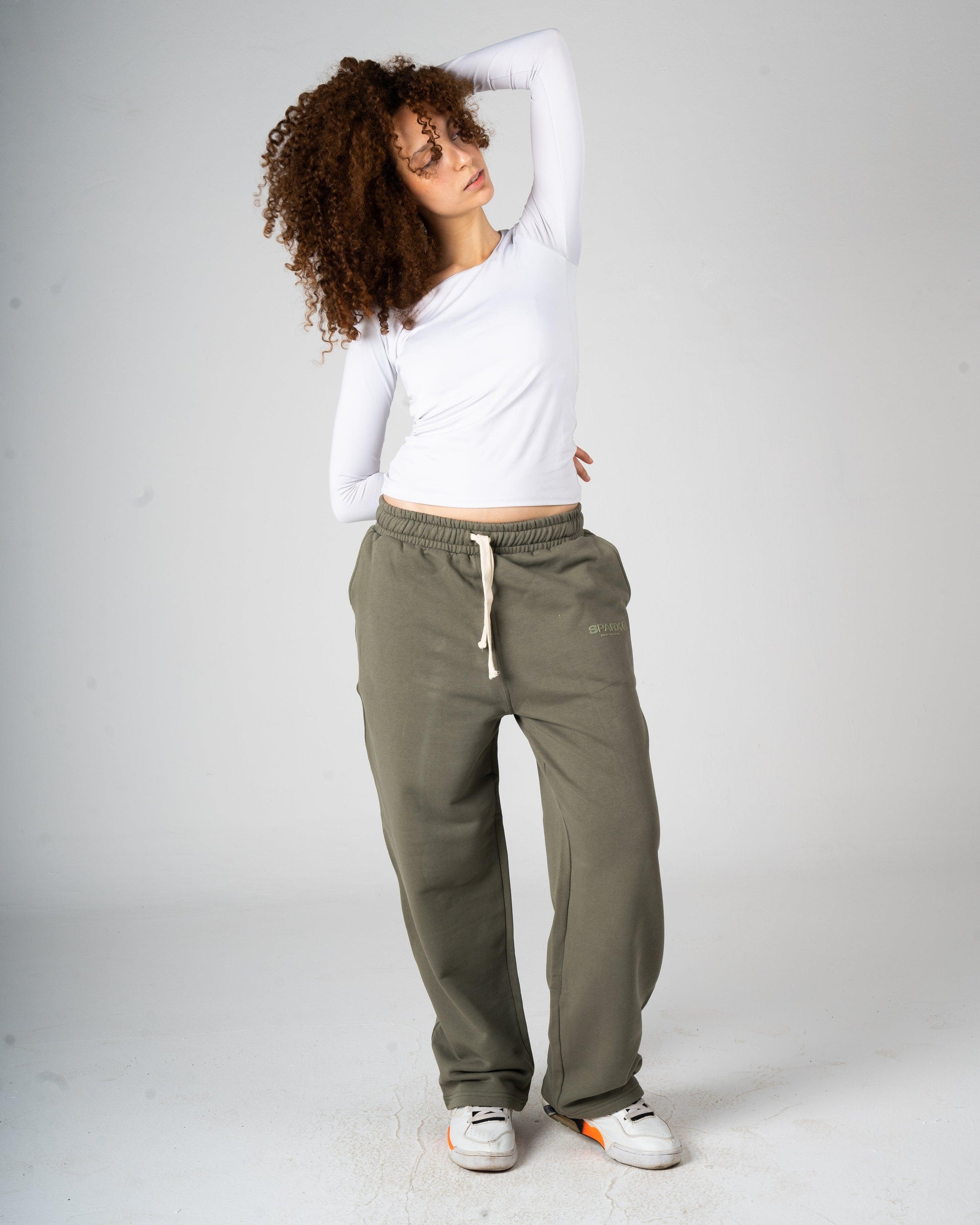 SPARX OLIVE RELAX PANTS - Sparx