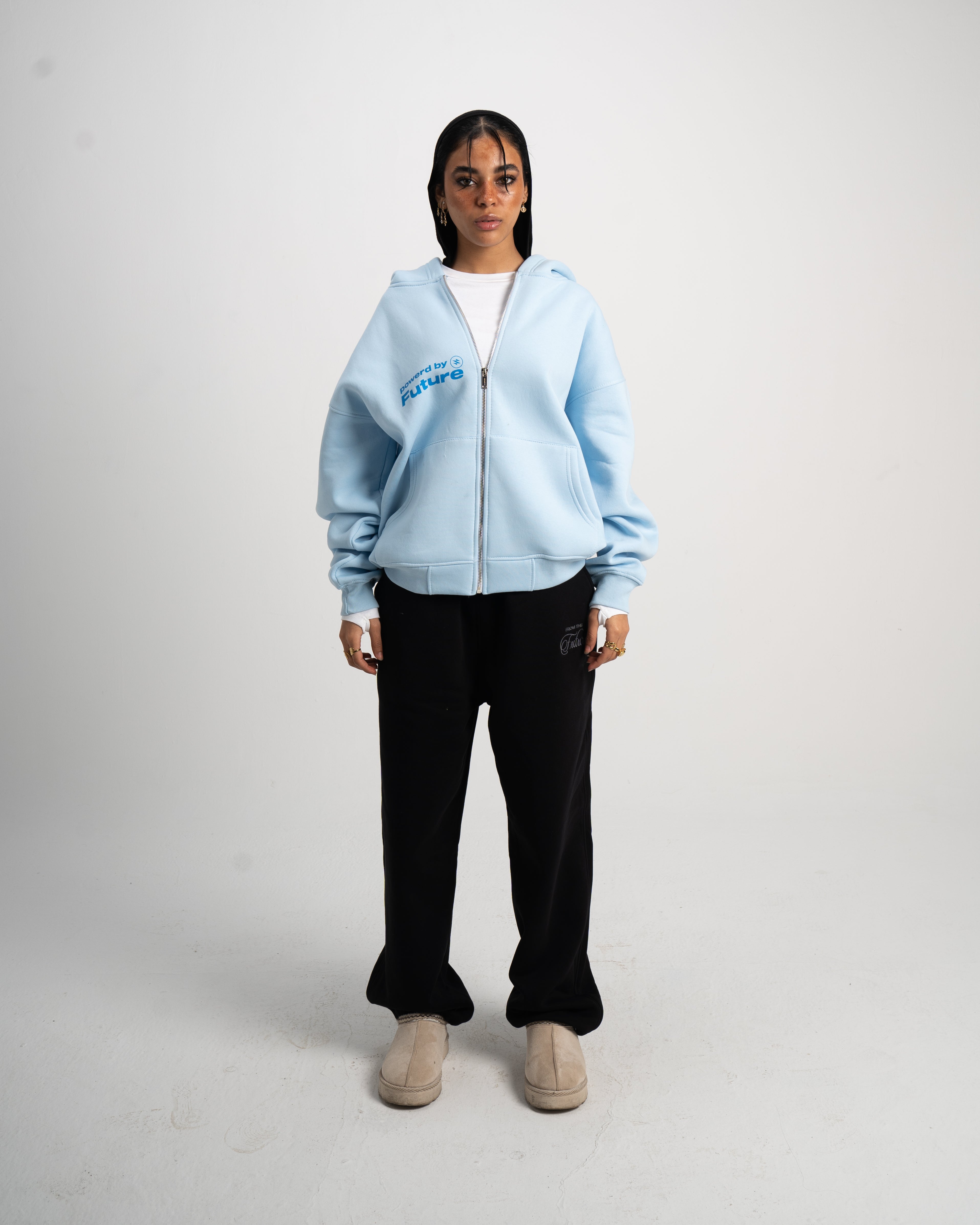 SPARX UNiSEX ZIPUP BABY BLUE JACKET