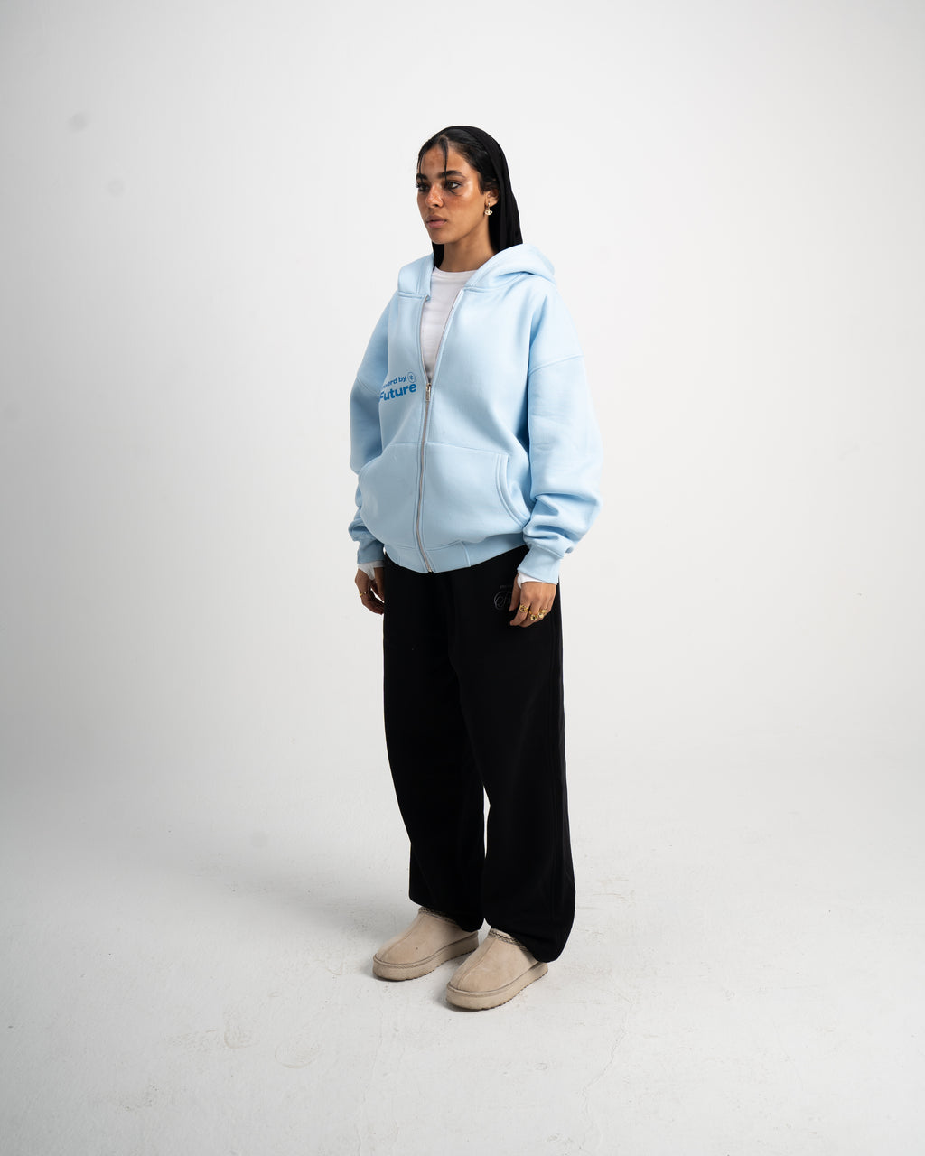 SPARX UNiSEX ZIPUP BABY BLUE JACKET