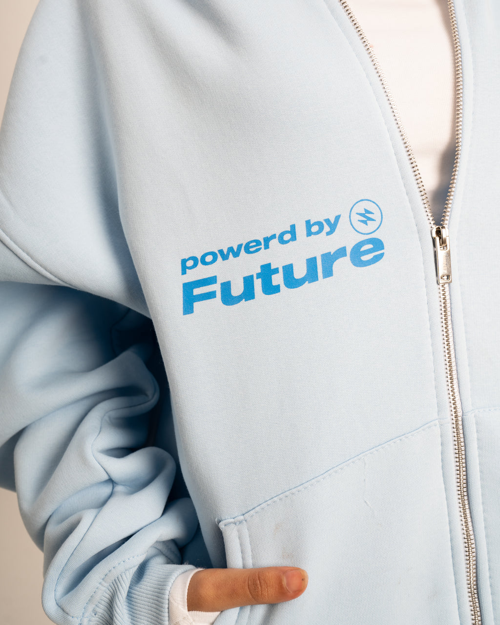 SPARX UNiSEX ZIPUP BABY BLUE JACKET