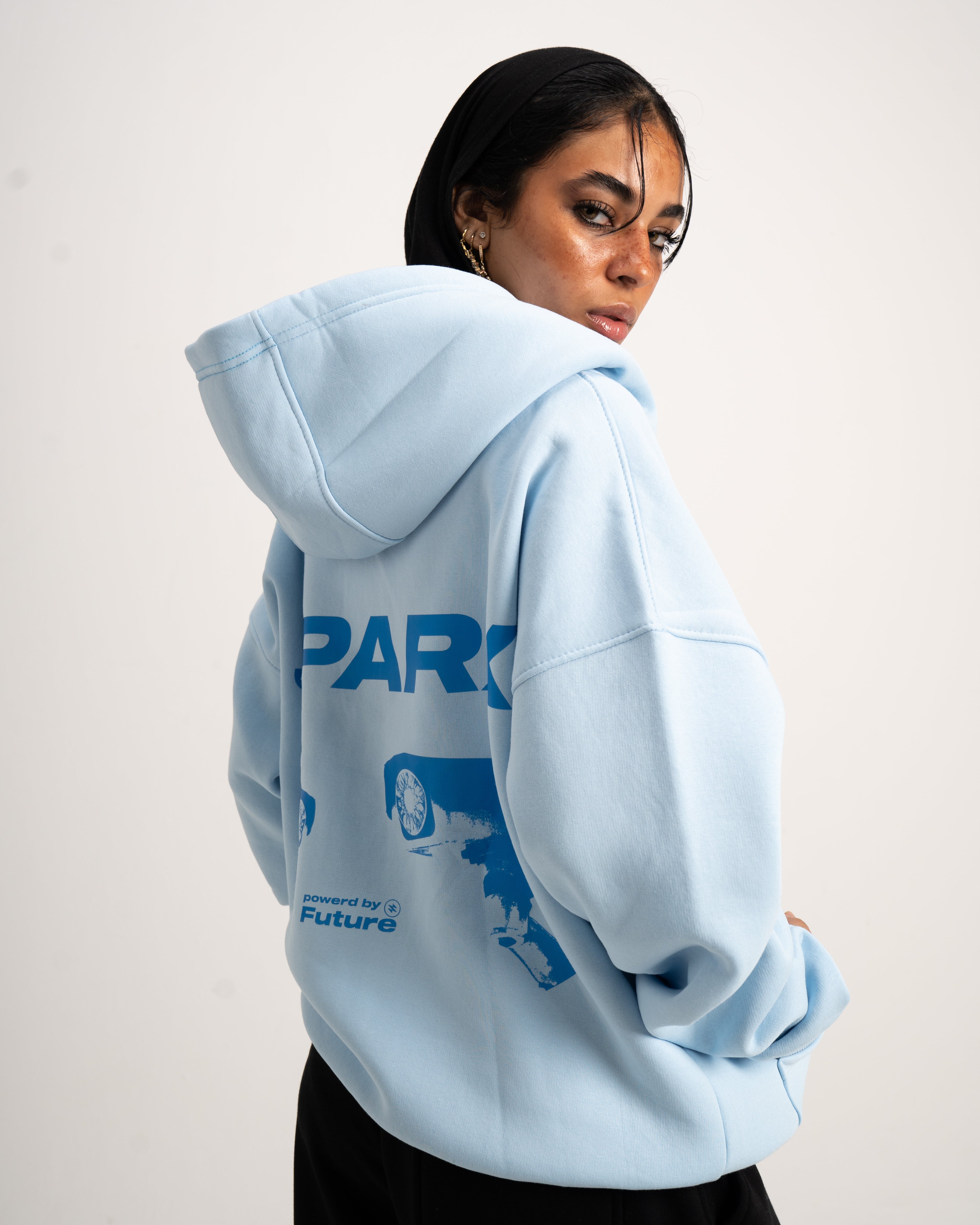 SPARX UNiSEX ZIPUP BABY BLUE JACKET
