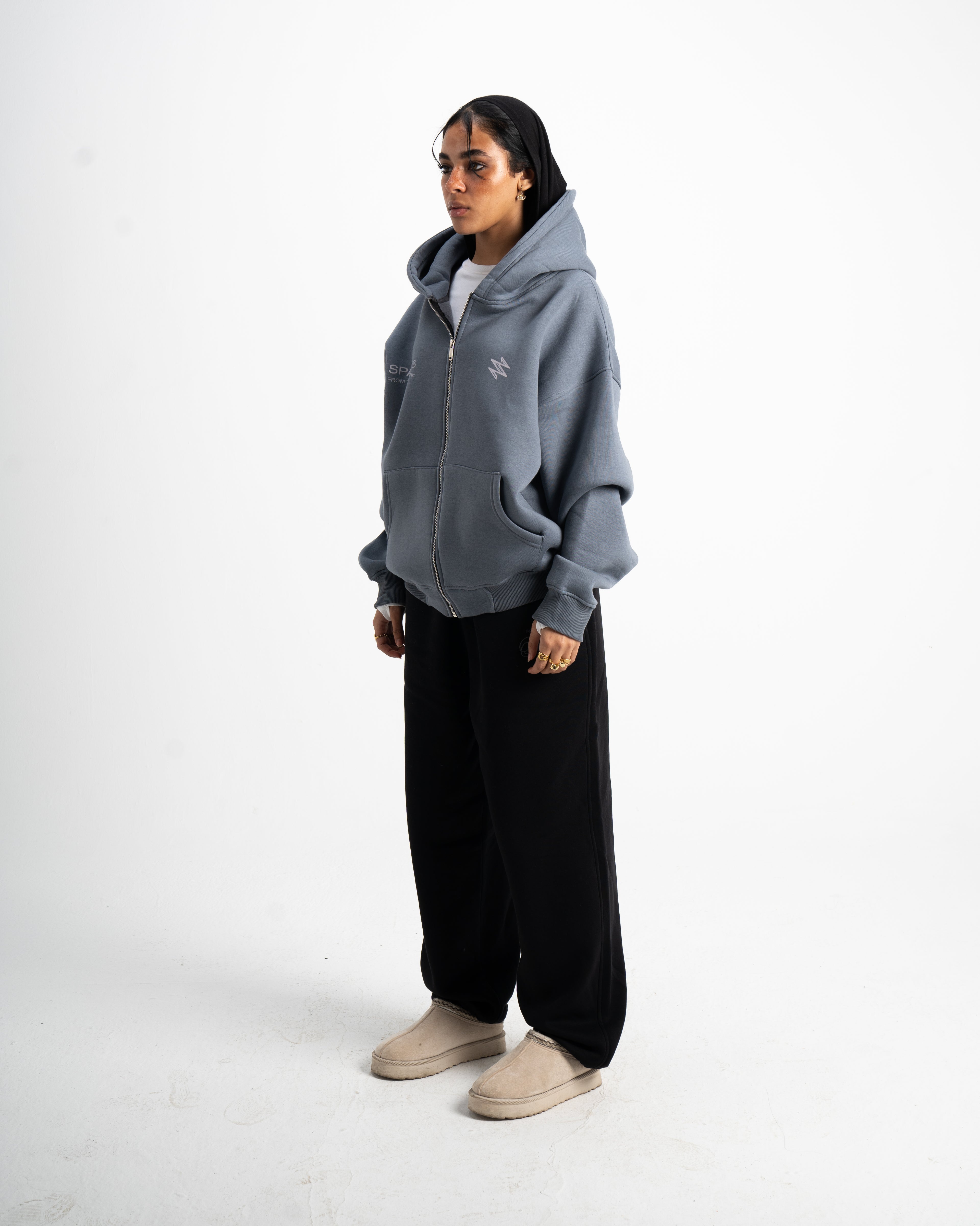 SPARX UNISEX ZIPUP GRAY JACKET