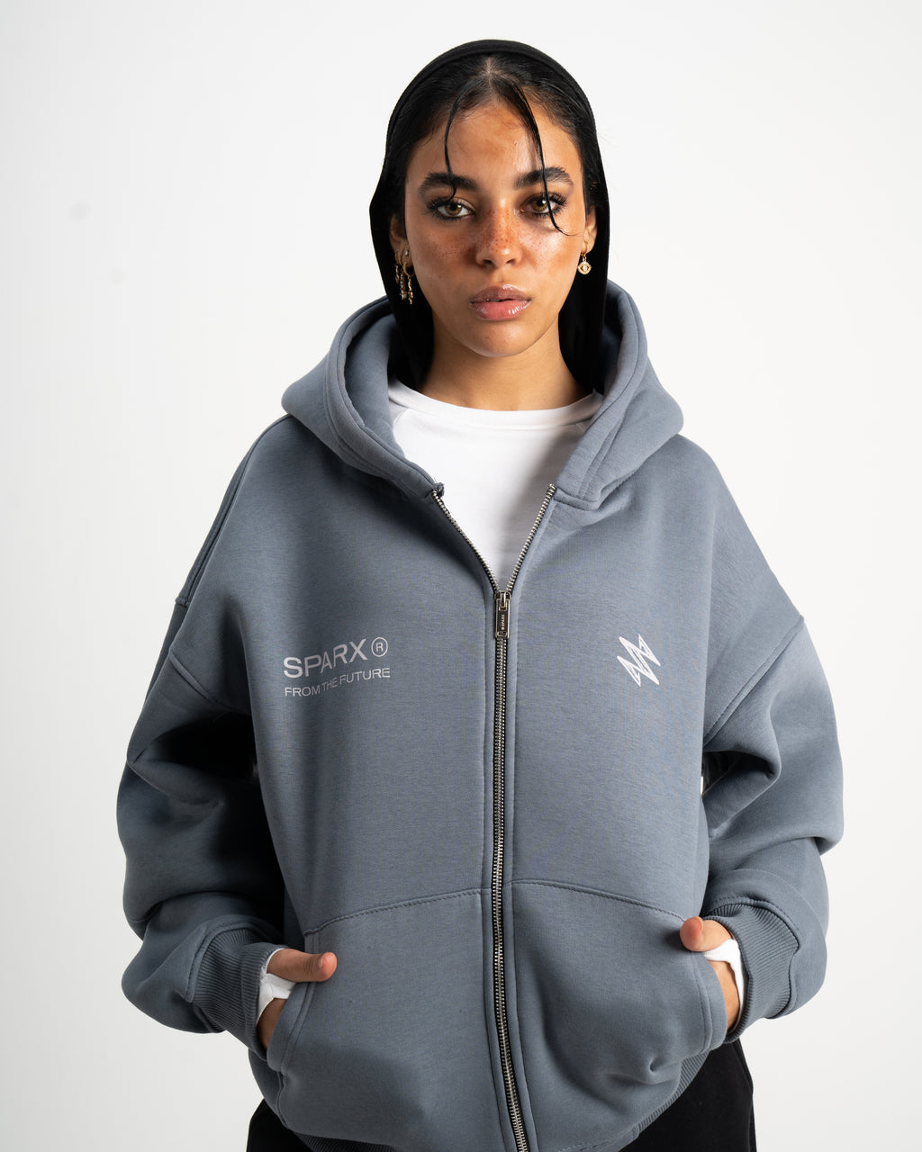 SPARX UNISEX ZIPUP GRAY JACKET