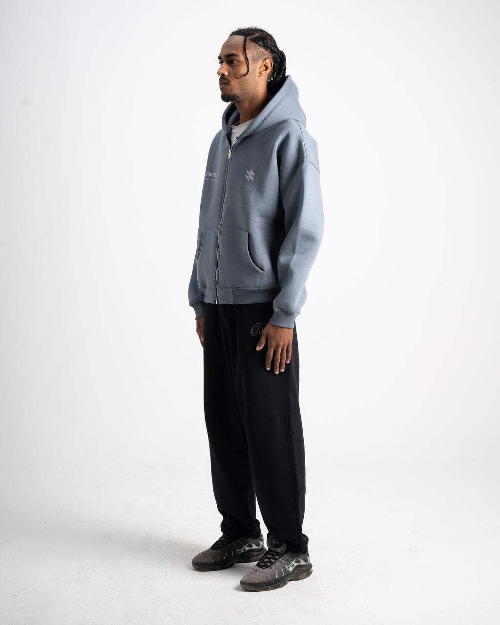 SPARX UNISEX ZIPUP GRAY JACKET