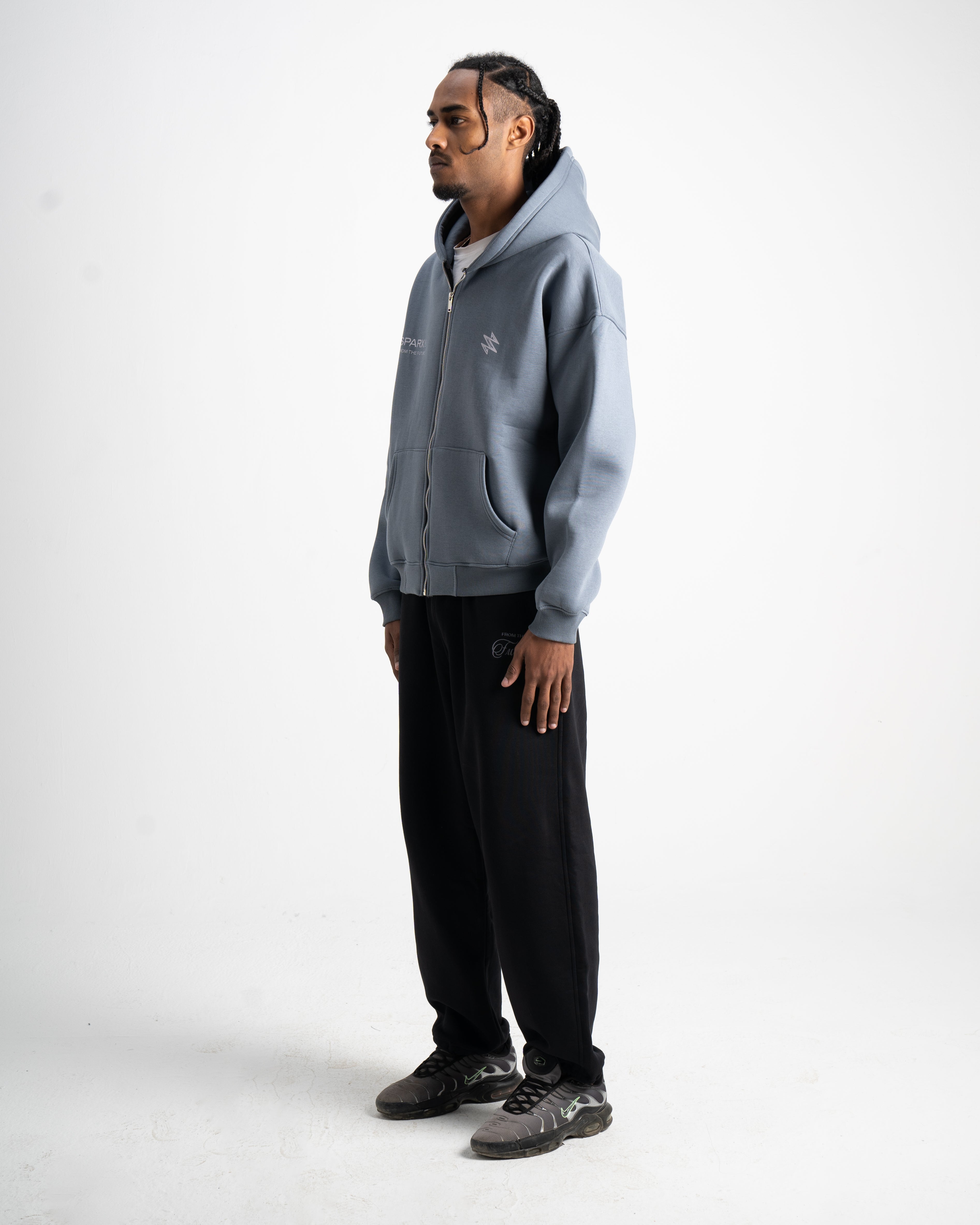 SPARX UNISEX ZIPUP GRAY JACKET