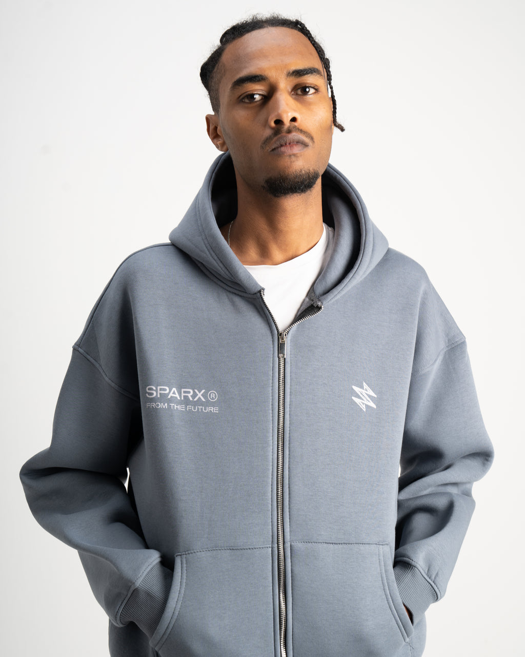 SPARX UNISEX ZIPUP GRAY JACKET