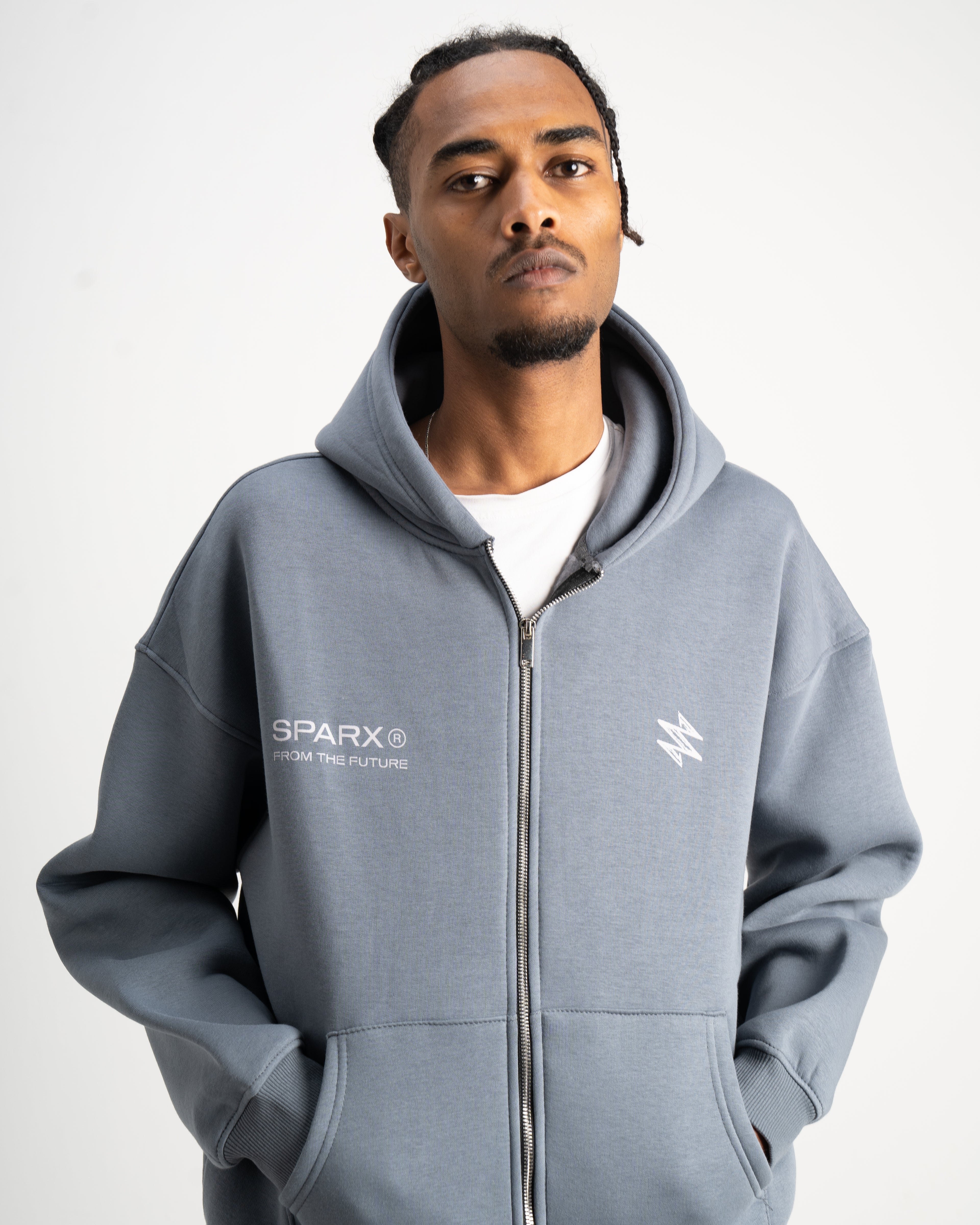 SPARX UNISEX ZIPUP GRAY JACKET