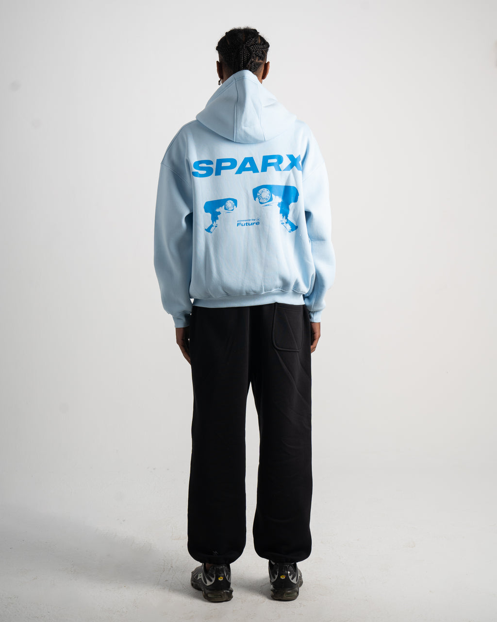 SPARX UNiSEX ZIPUP BABY BLUE JACKET