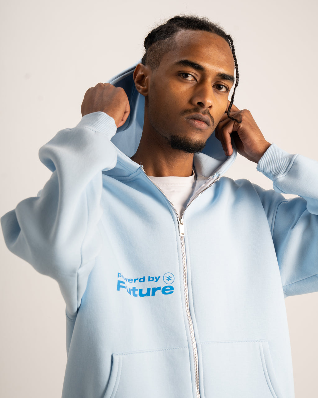 SPARX UNiSEX ZIPUP BABY BLUE JACKET