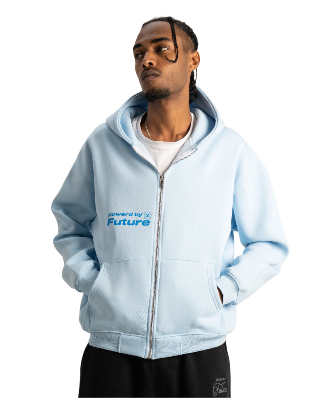 SPARX UNiSEX ZIPUP BABY BLUE JACKET