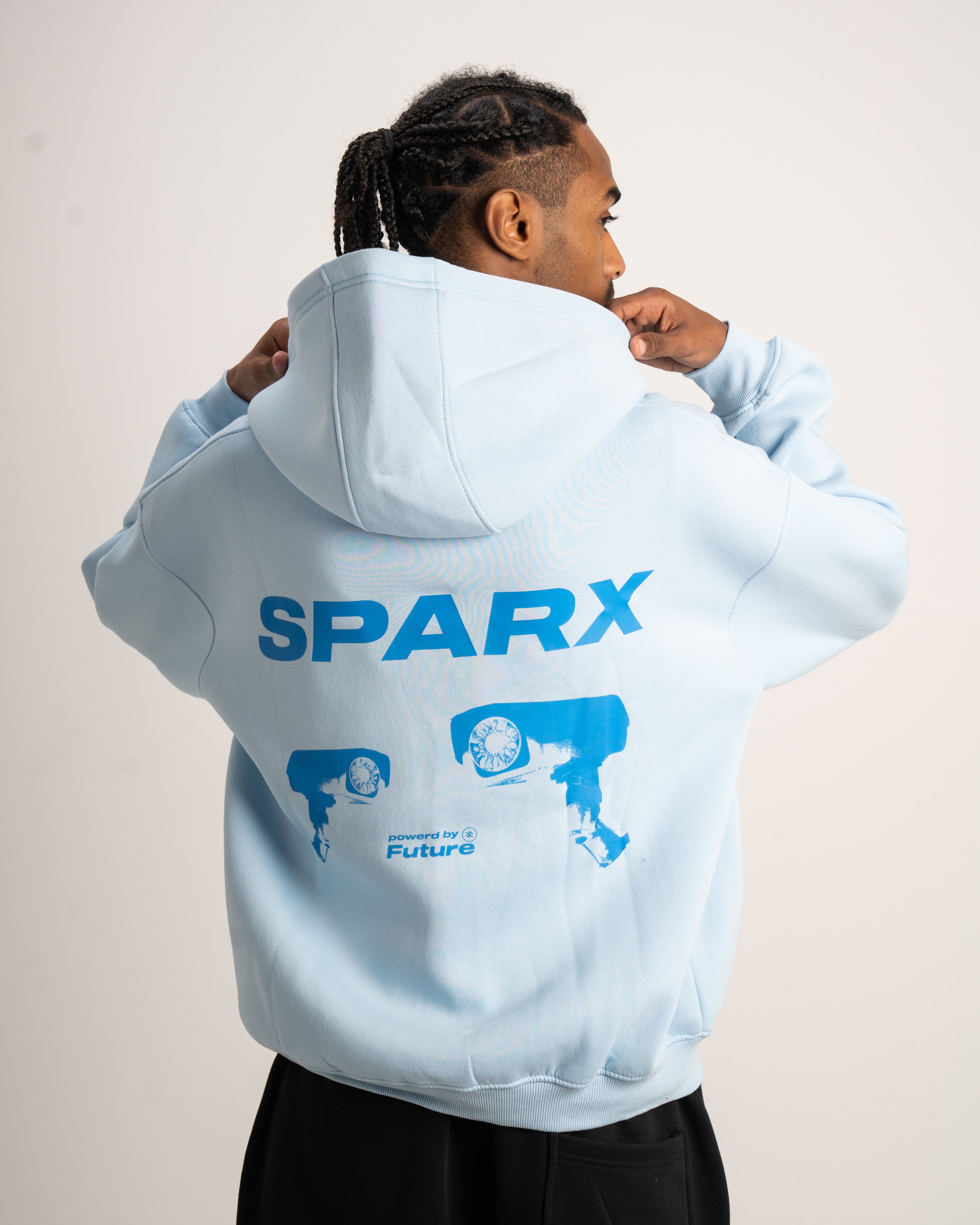 SPARX UNiSEX ZIPUP BABY BLUE JACKET