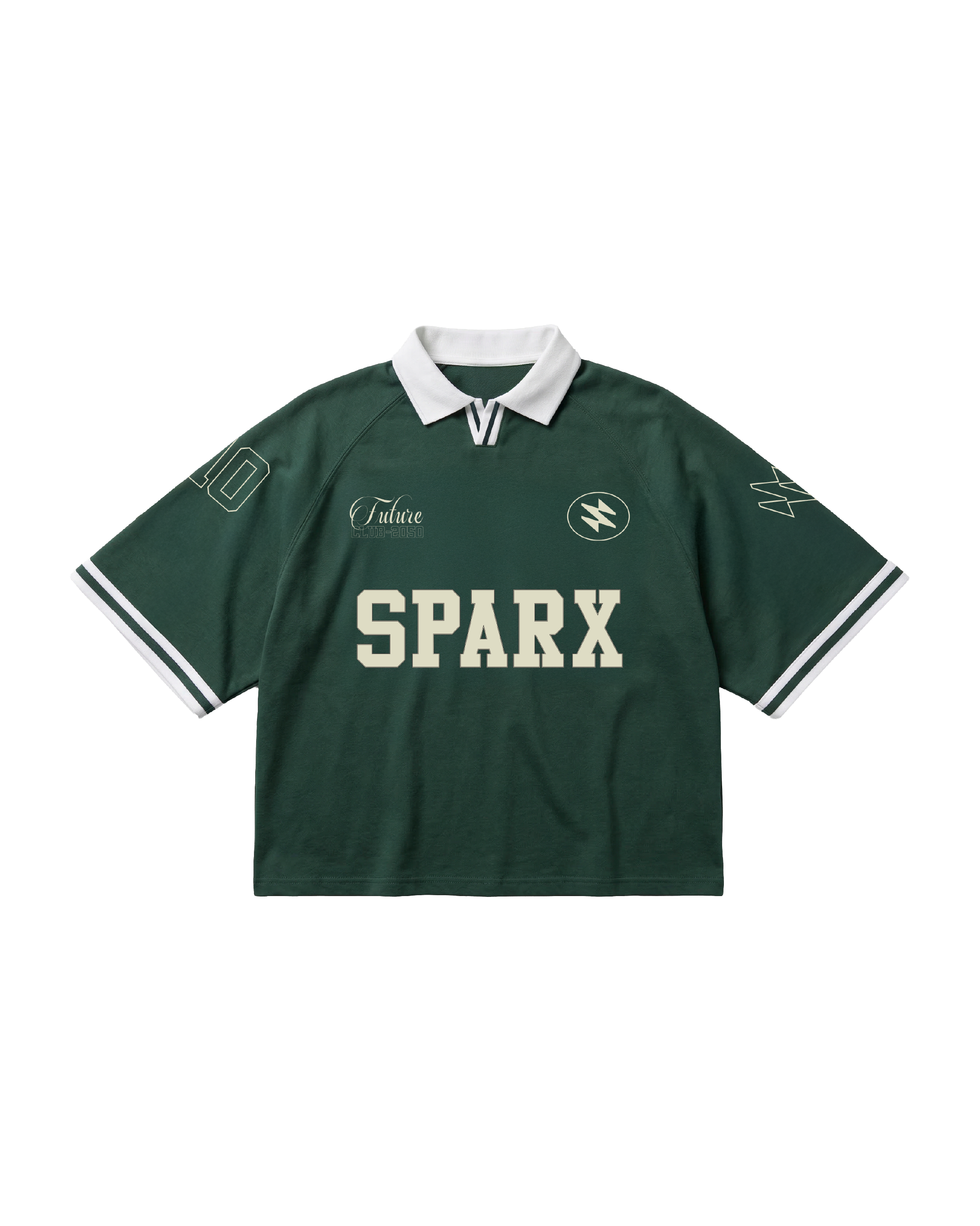SPARX GREEN JERESY POLO