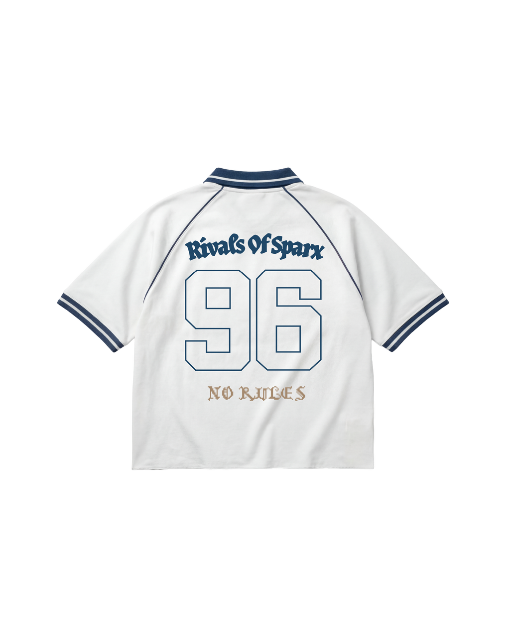SPARX CREAMY WHITE JERESY POLO
