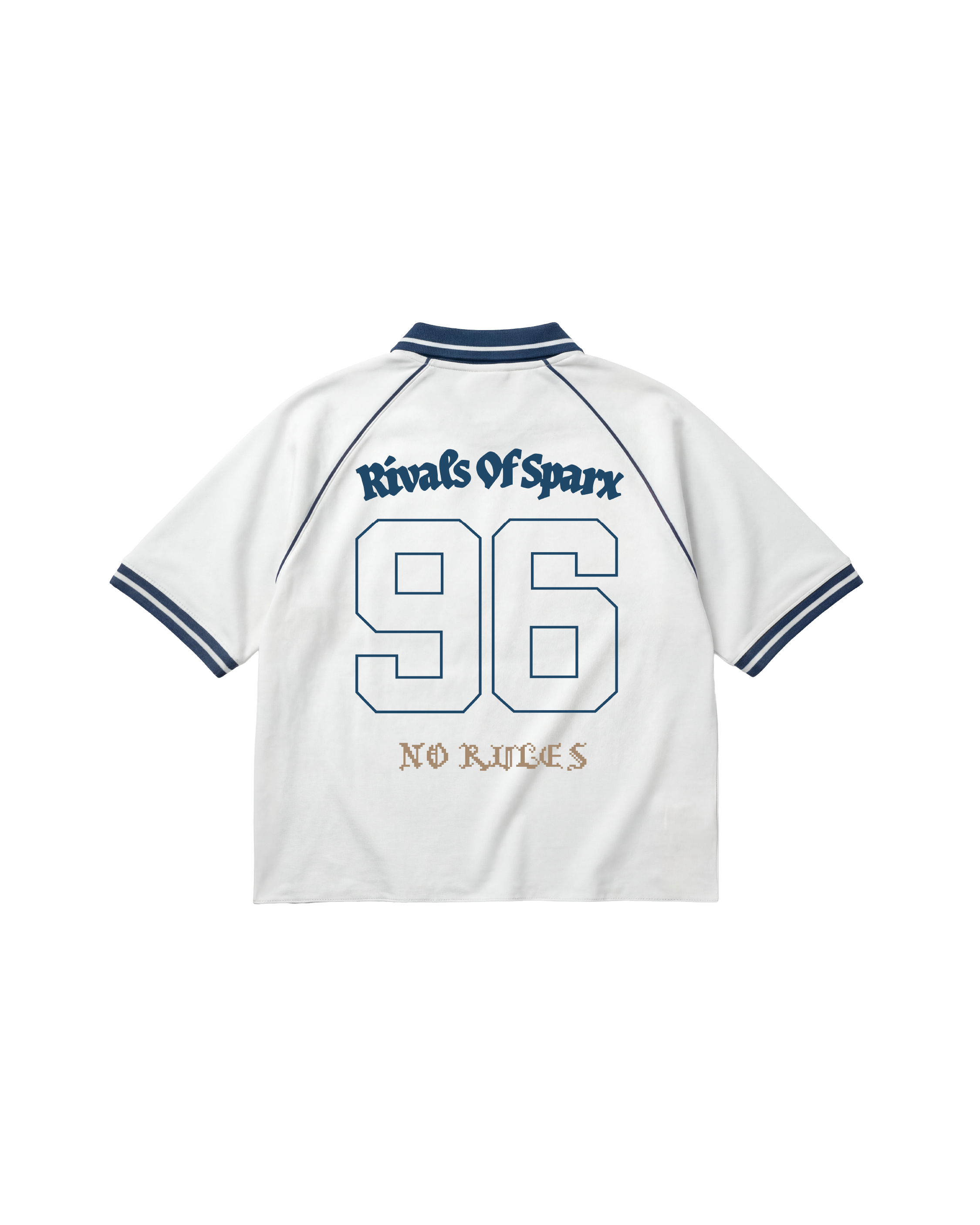 SPARX CREAMY WHITE JERESY POLO