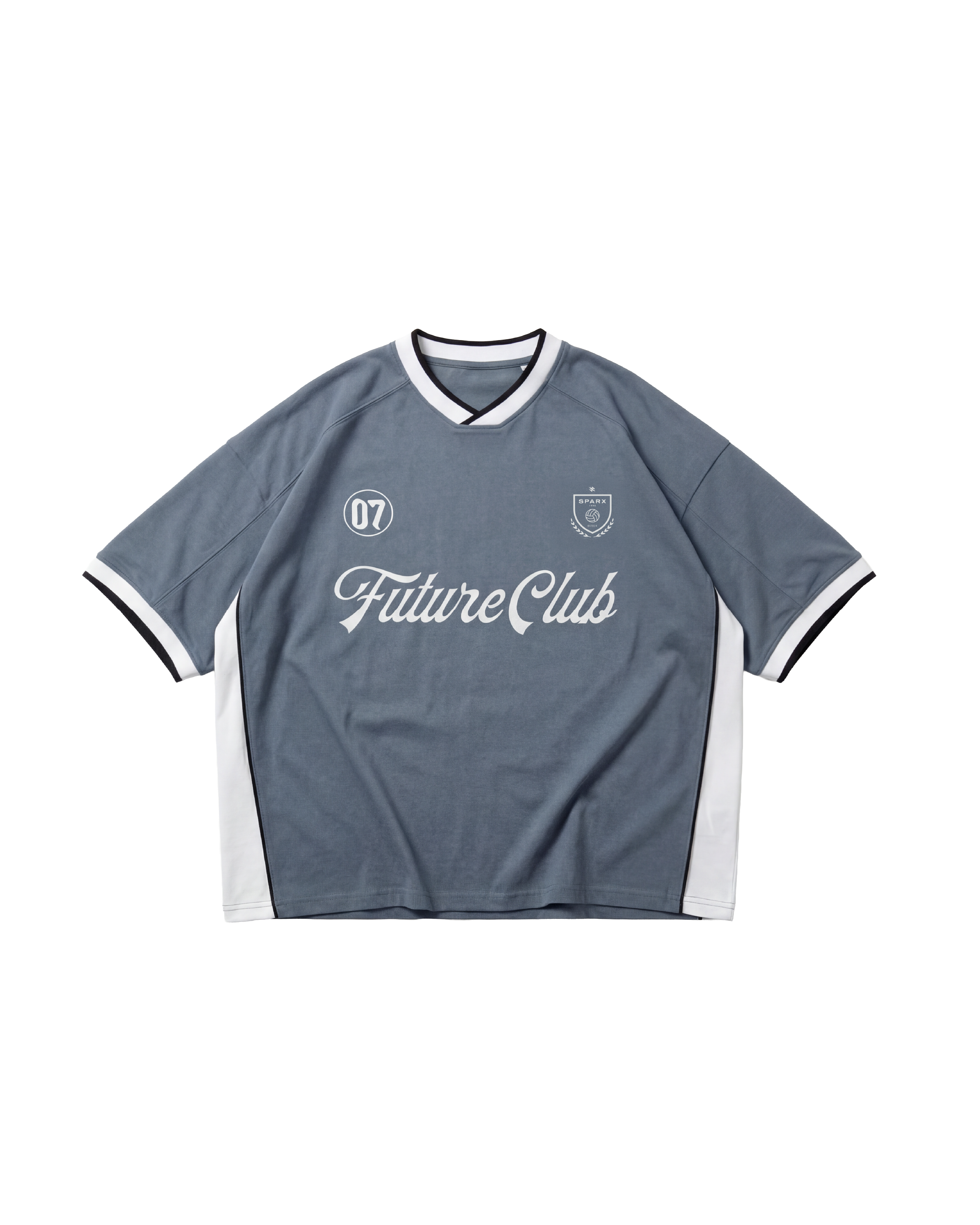 SPARX IRONED GREY JERESY FOOTBALL
