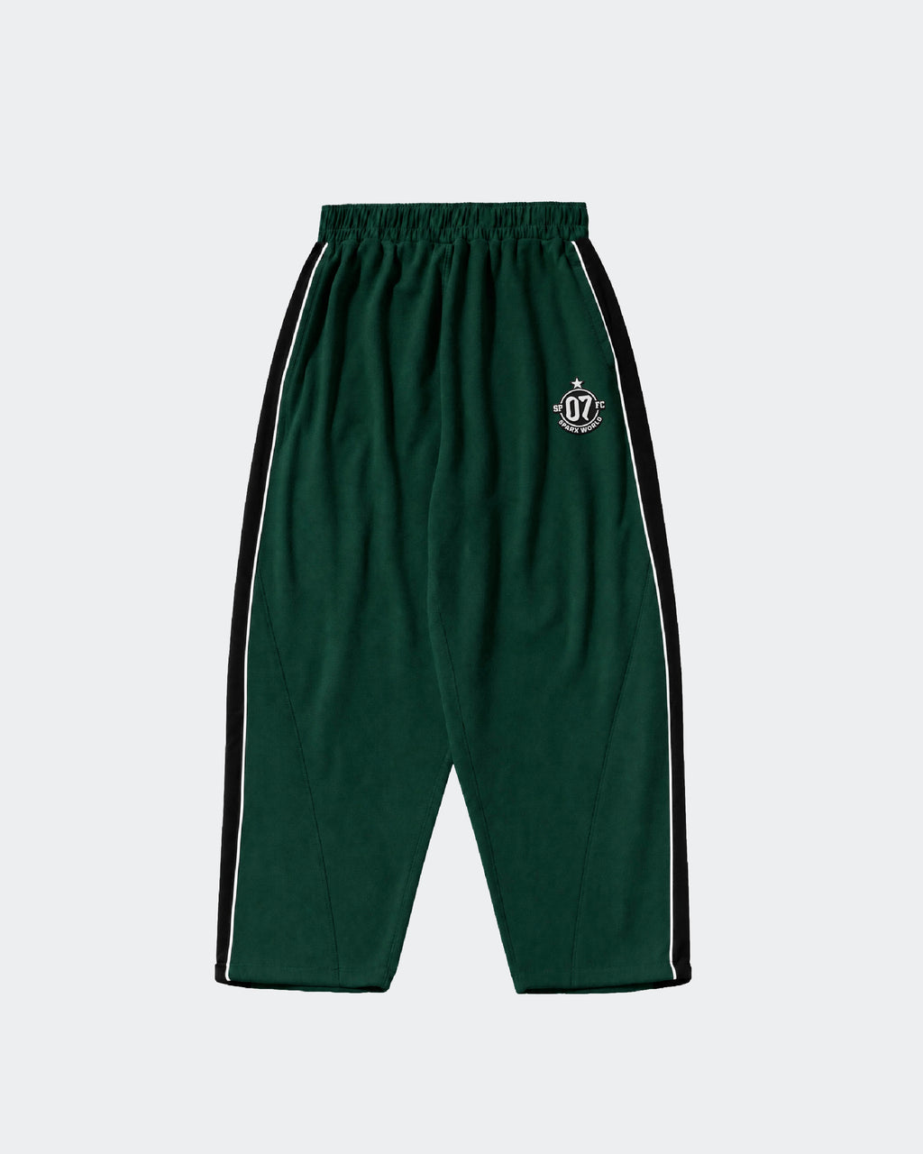 GREEN BAGGY SWEATPANTS