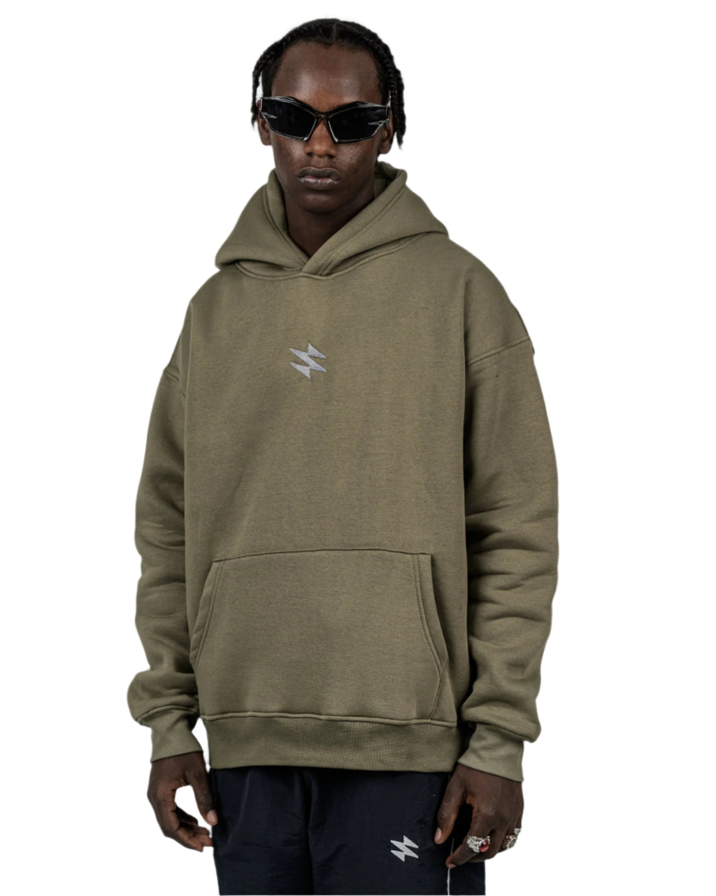 Unisex Olive Hoodie - Sparx