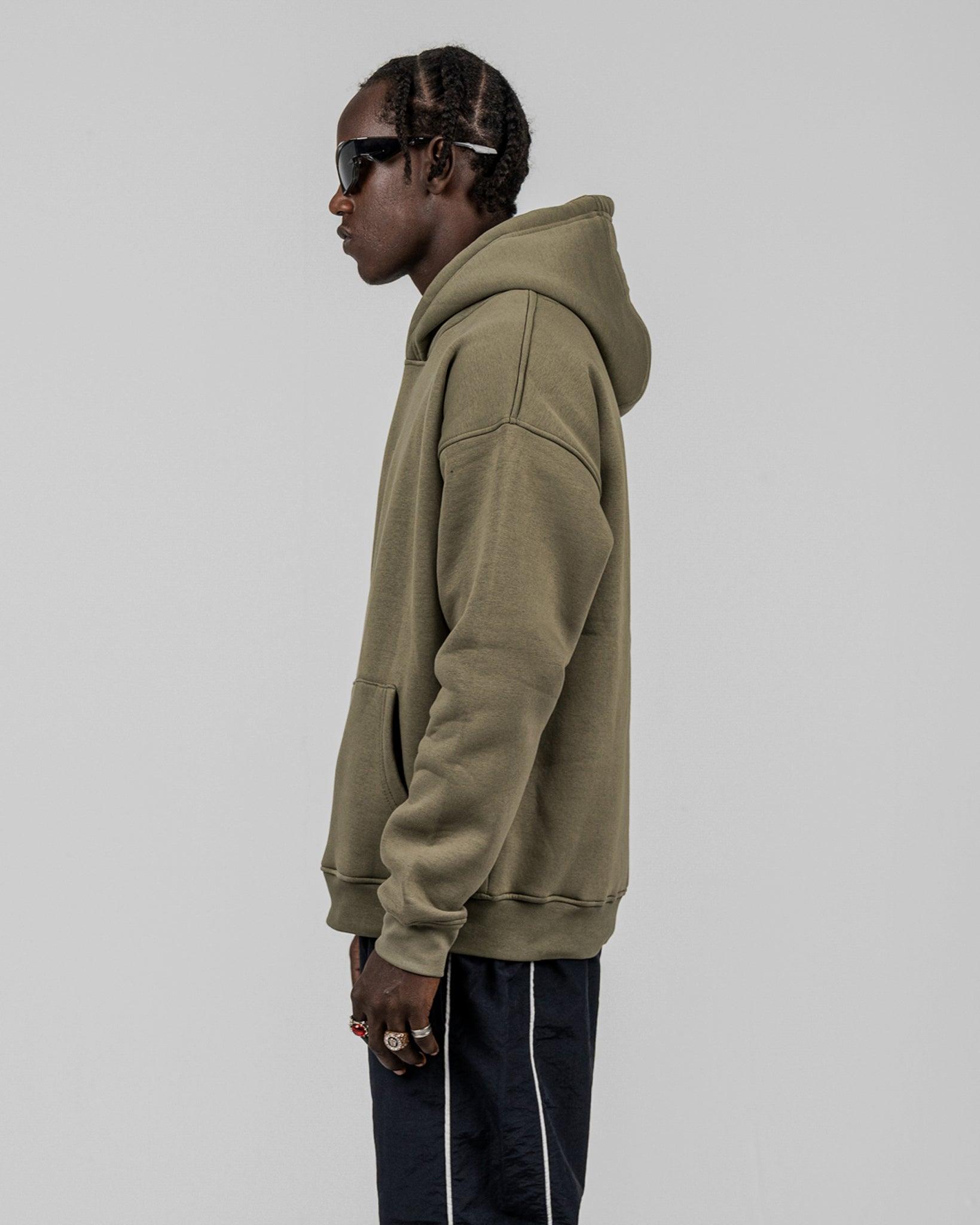 Unisex Olive Hoodie - Sparx