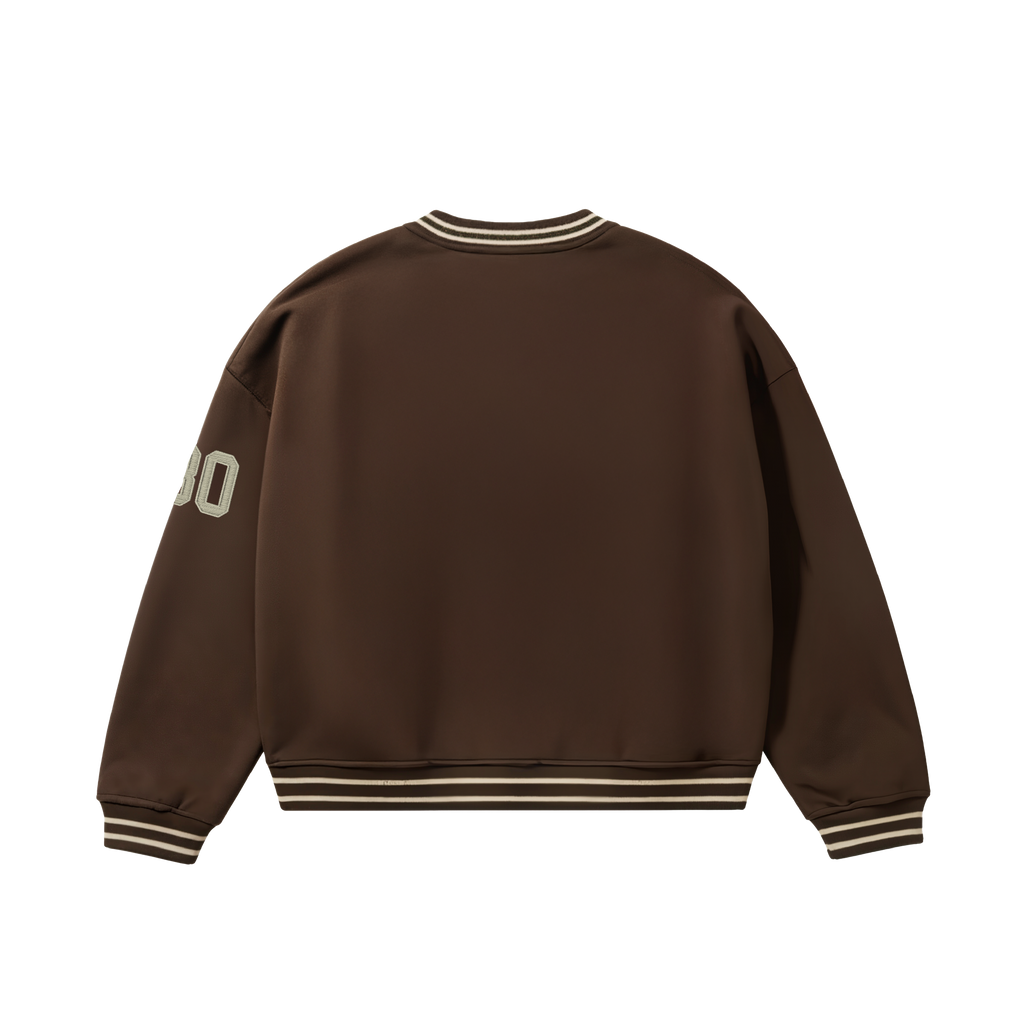 SPARX BROWN CREWNECK JERESY