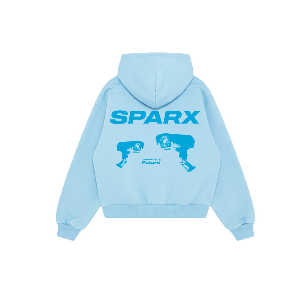 SPARX UNiSEX ZIPUP BABY BLUE JACKET