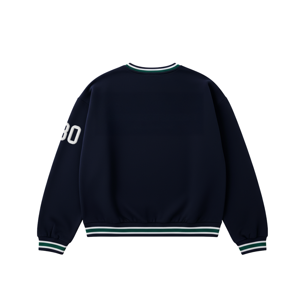 SPARX NAVY CREWNECK JERESY
